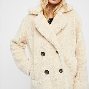 Free People Teddy Bear Coat